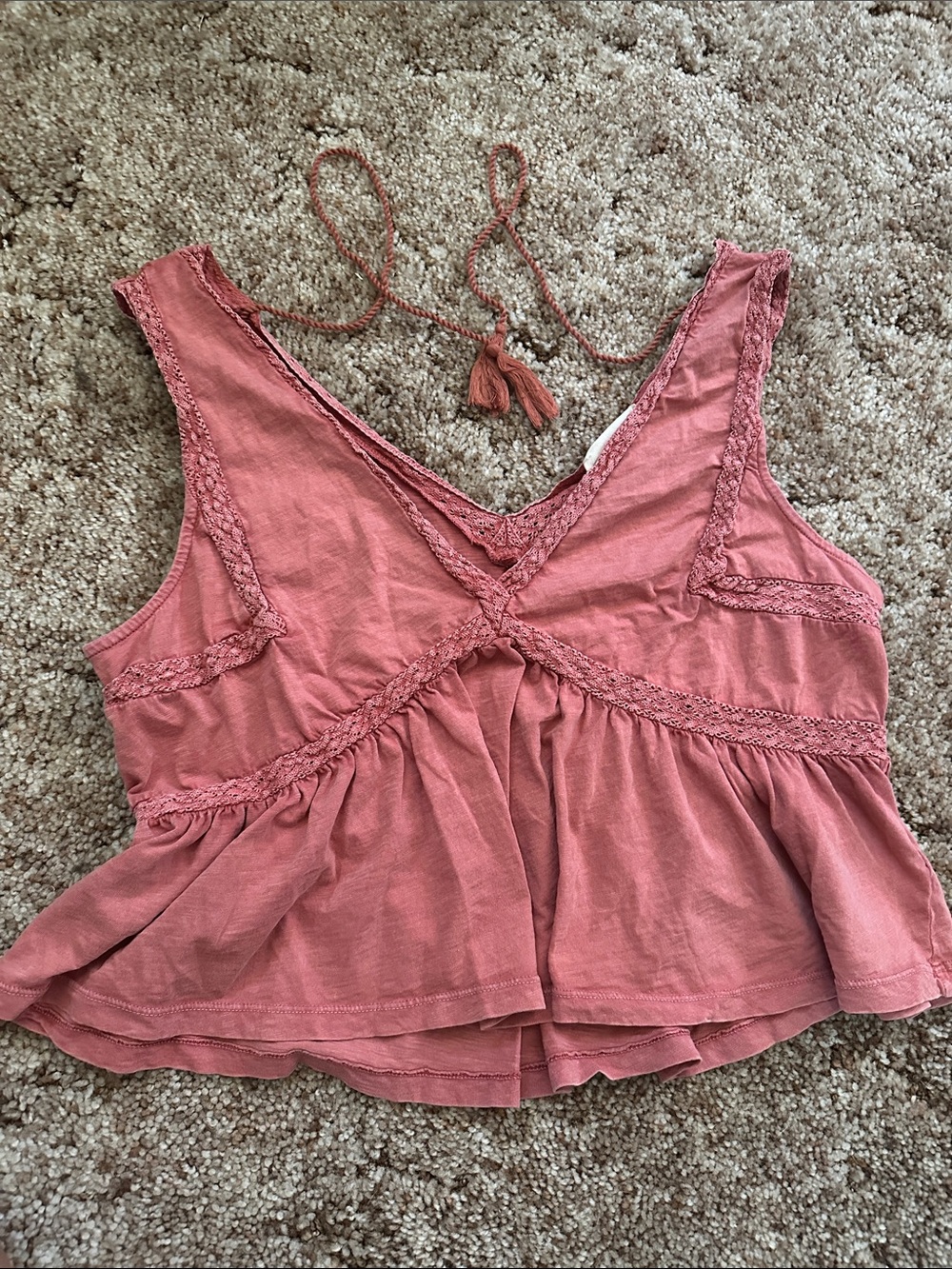 100% cotton Flowy top